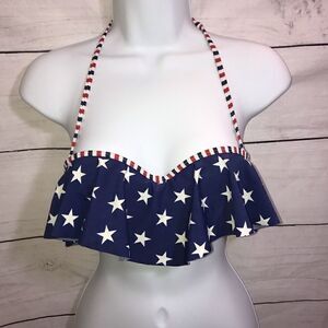 Stars and Stripes Bandeau Bikini Top-